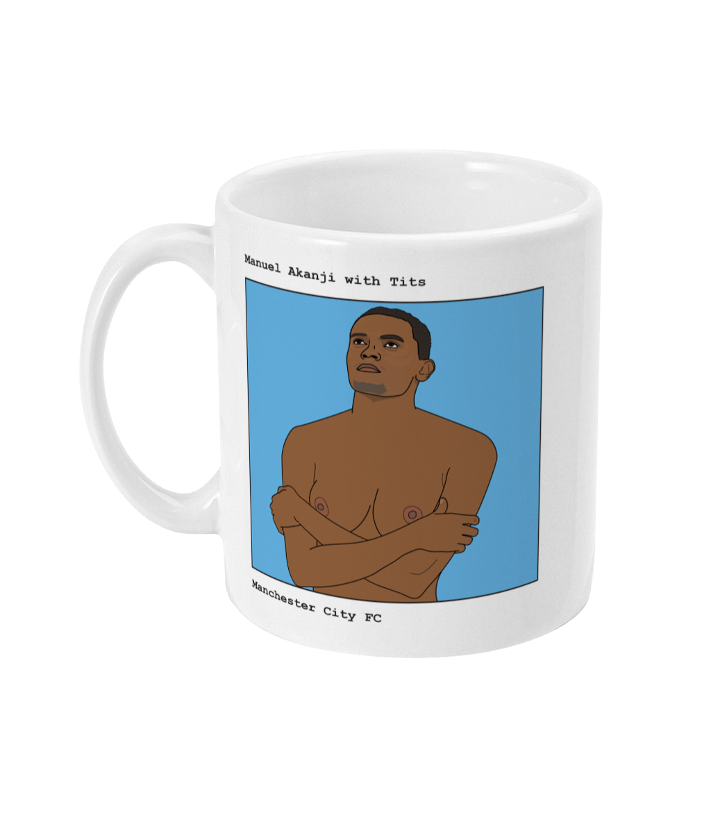 Manuel Akanji with Tits