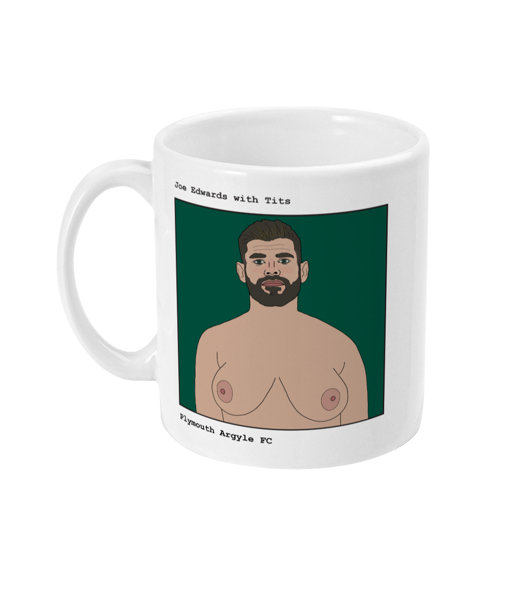 Joe Edwards with Tits