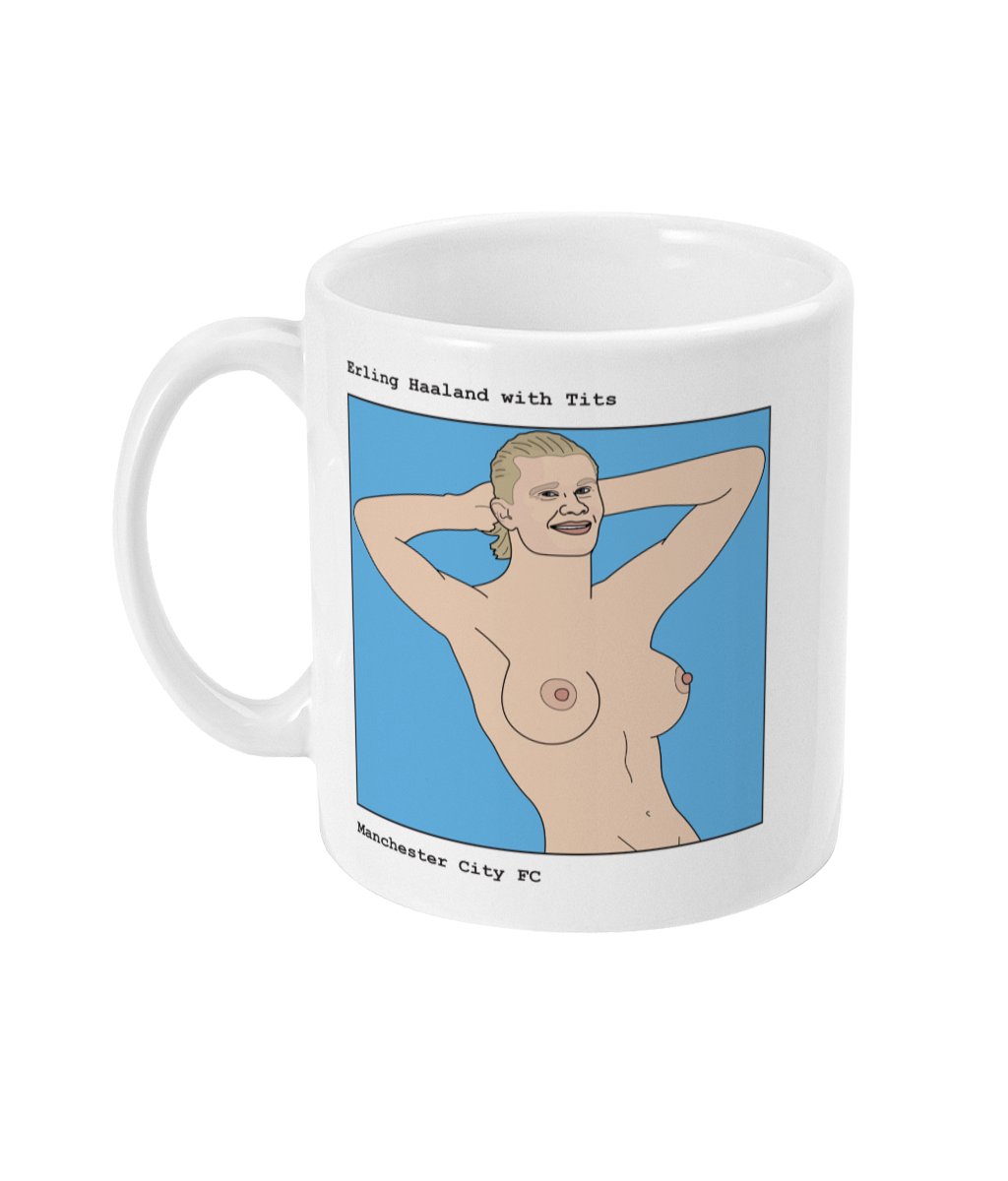 Erling Haaland with Tits