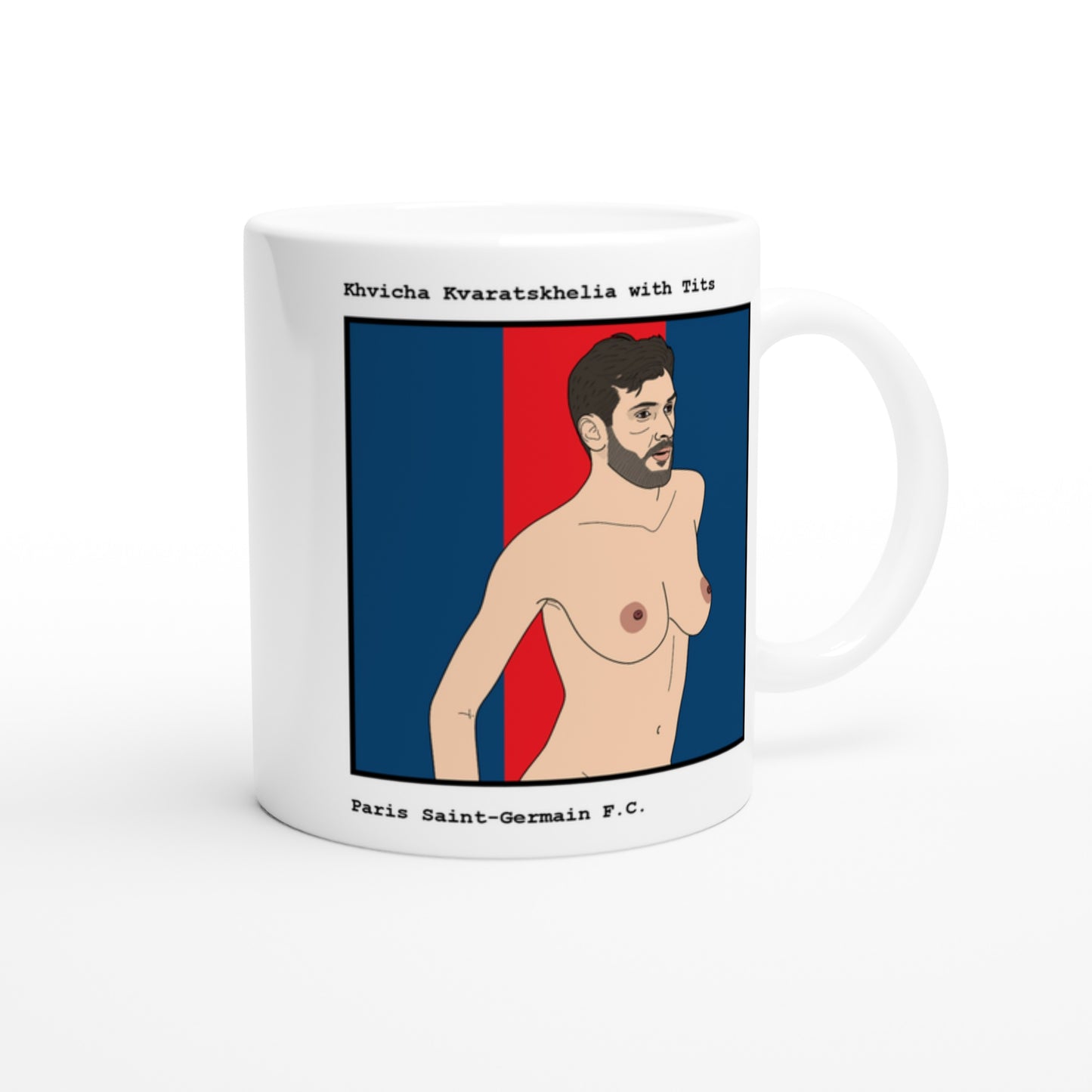 Khvicha Kvaratskhelia with Tits - Footballers with Tits