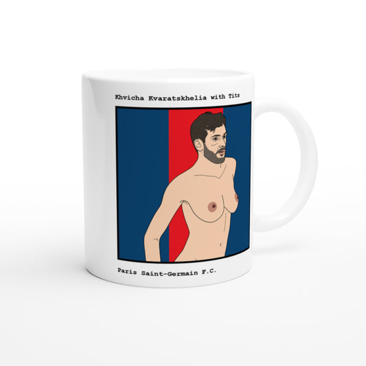 Khvicha Kvaratskhelia with Tits - Footballers with Tits