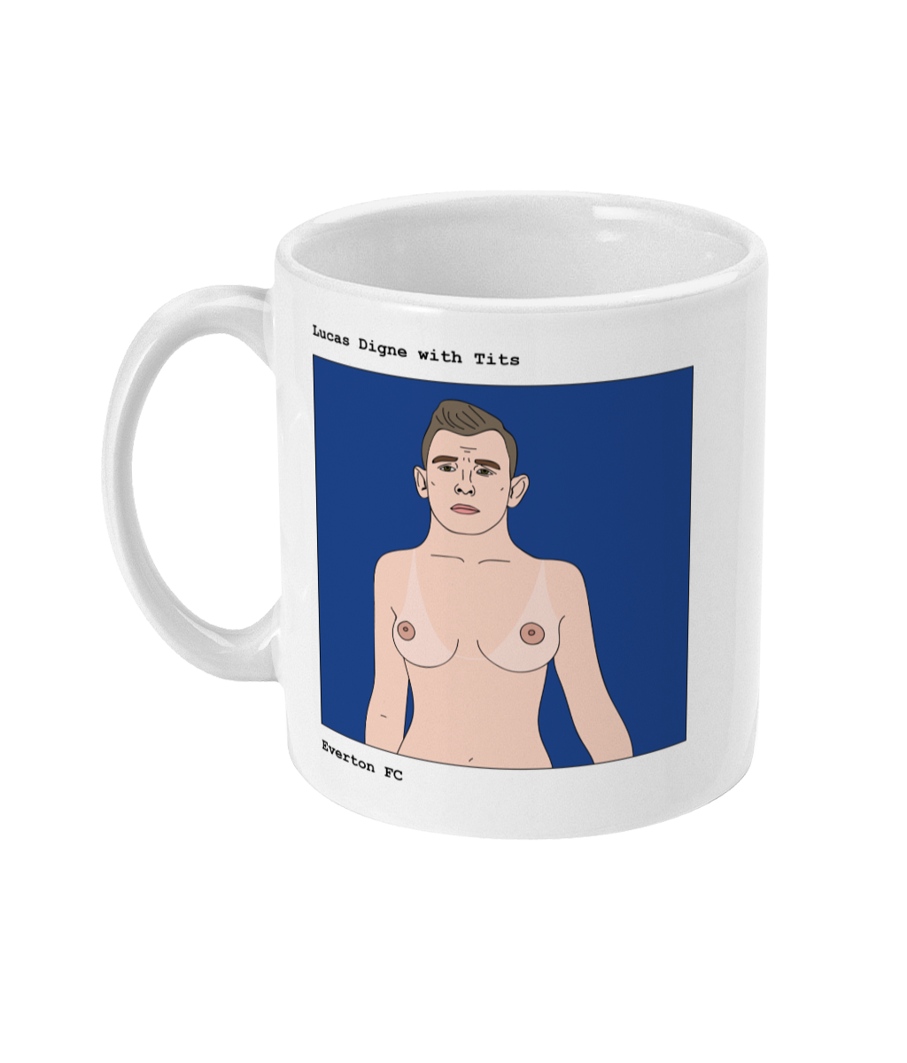 Lucas Digne with Tits - Footballers with Tits