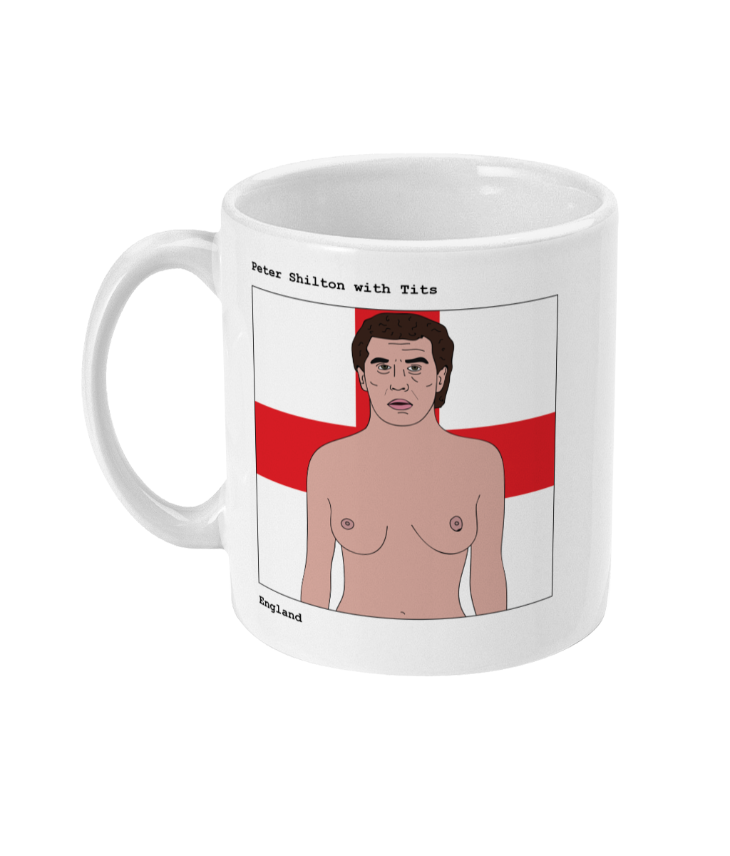 Peter Shilton with Tits - Footballers with Tits