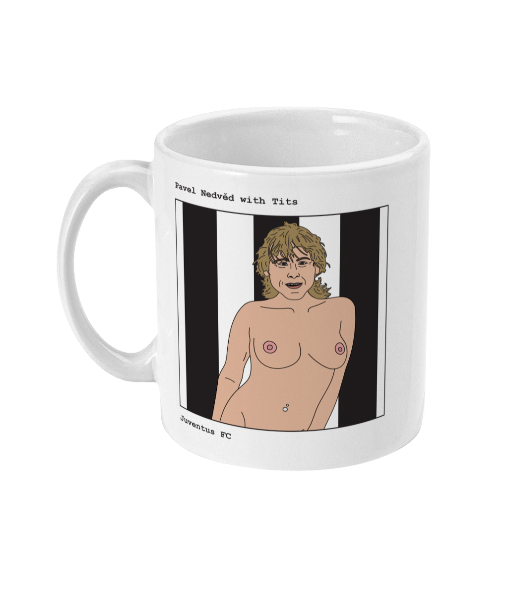 Pavel Nedvěd with Tits