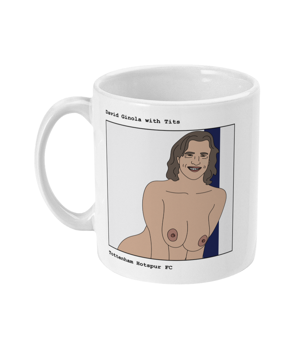 David Ginola with Tits - Footballers with Tits