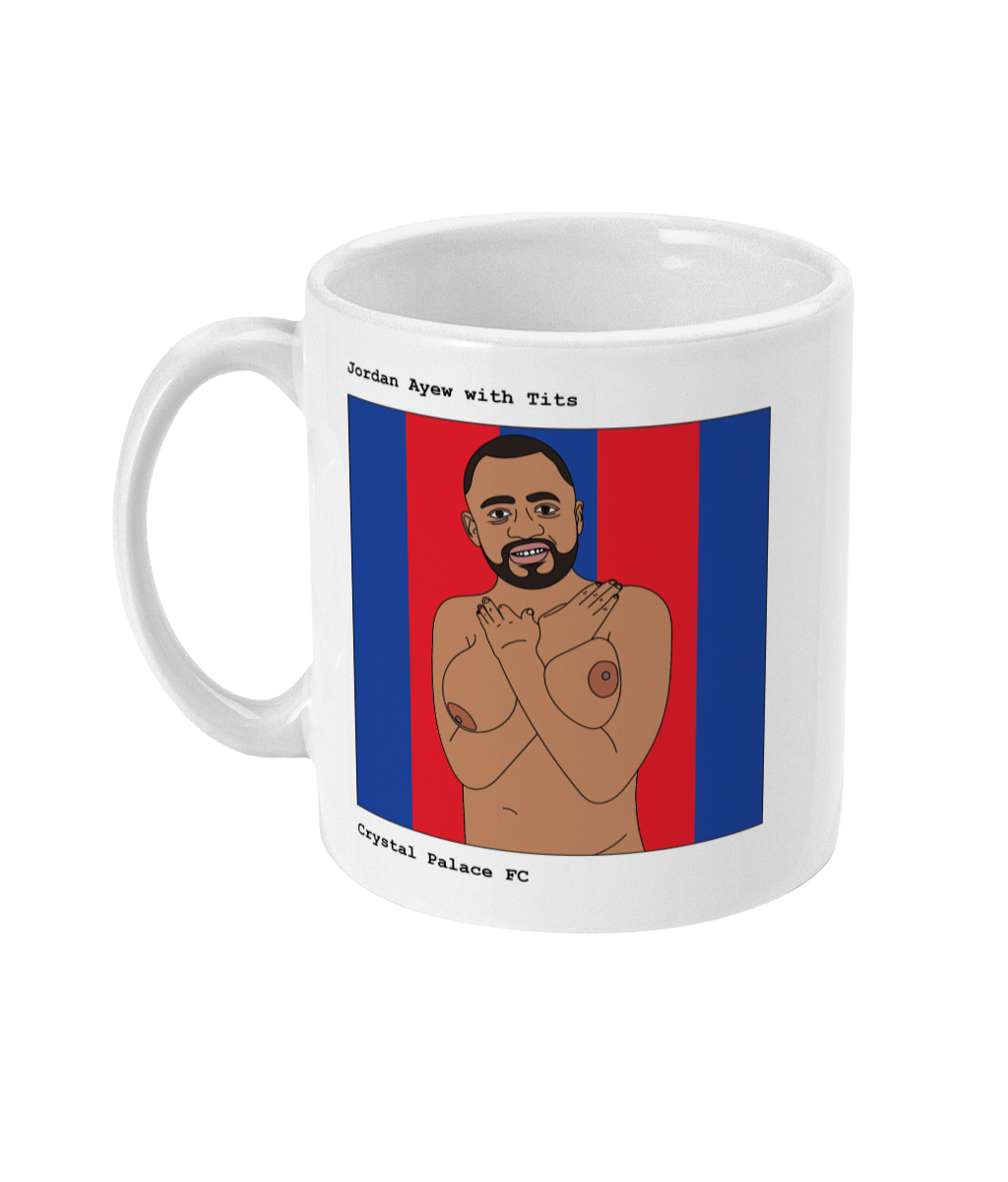 Jordan Ayew with Tits - Footballers with Tits
