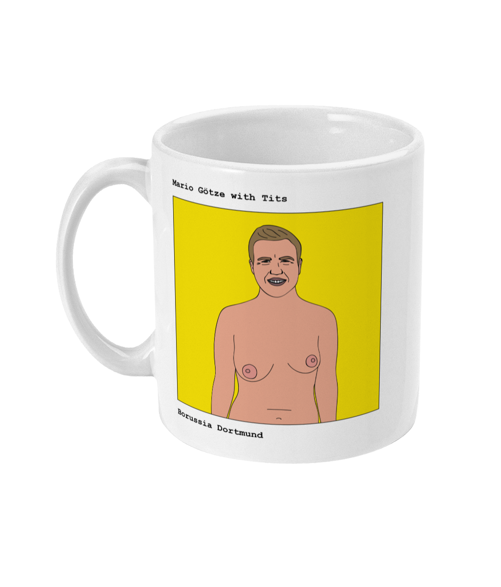 Mario Götze with Tits - Footballers with Tits