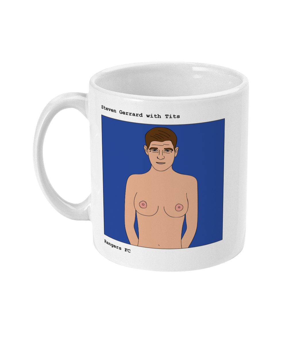 Steven Gerrard with Tits