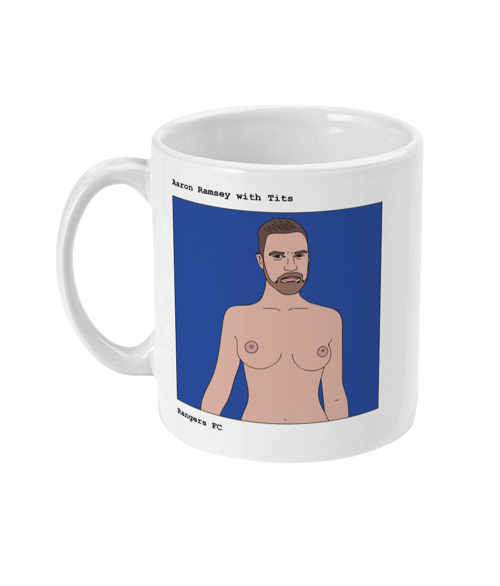 Aaron Ramsey with Tits