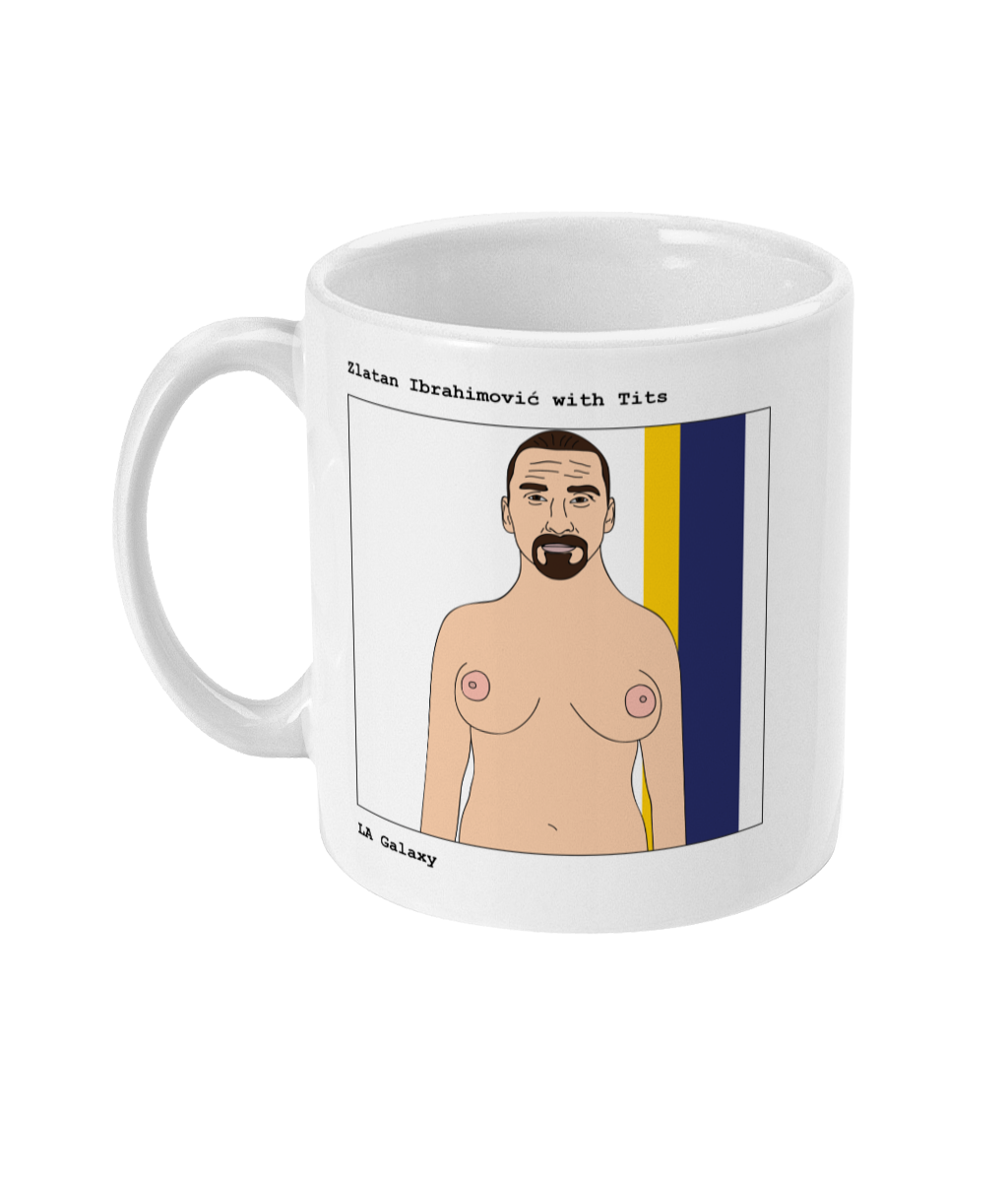 Zlatan Ibrahimović with Tits - Footballers with Tits