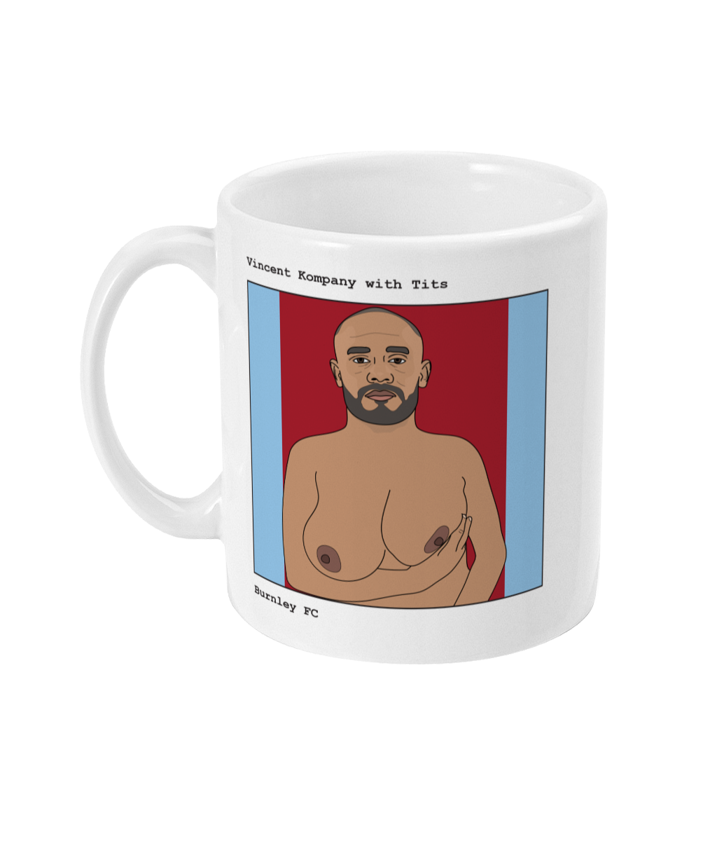 Vincent Kompany with Tits