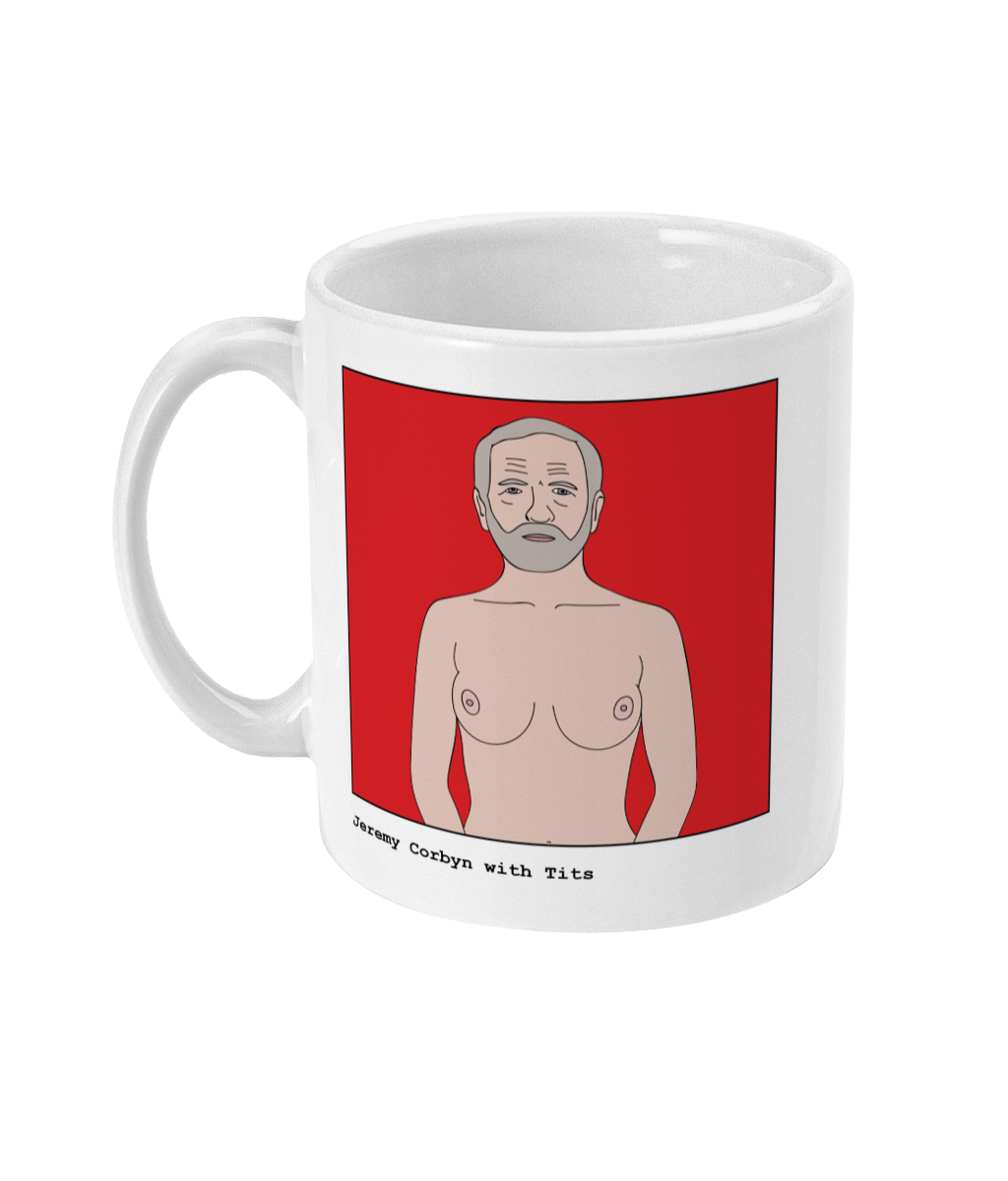 Jeremy Corbyn with Tits