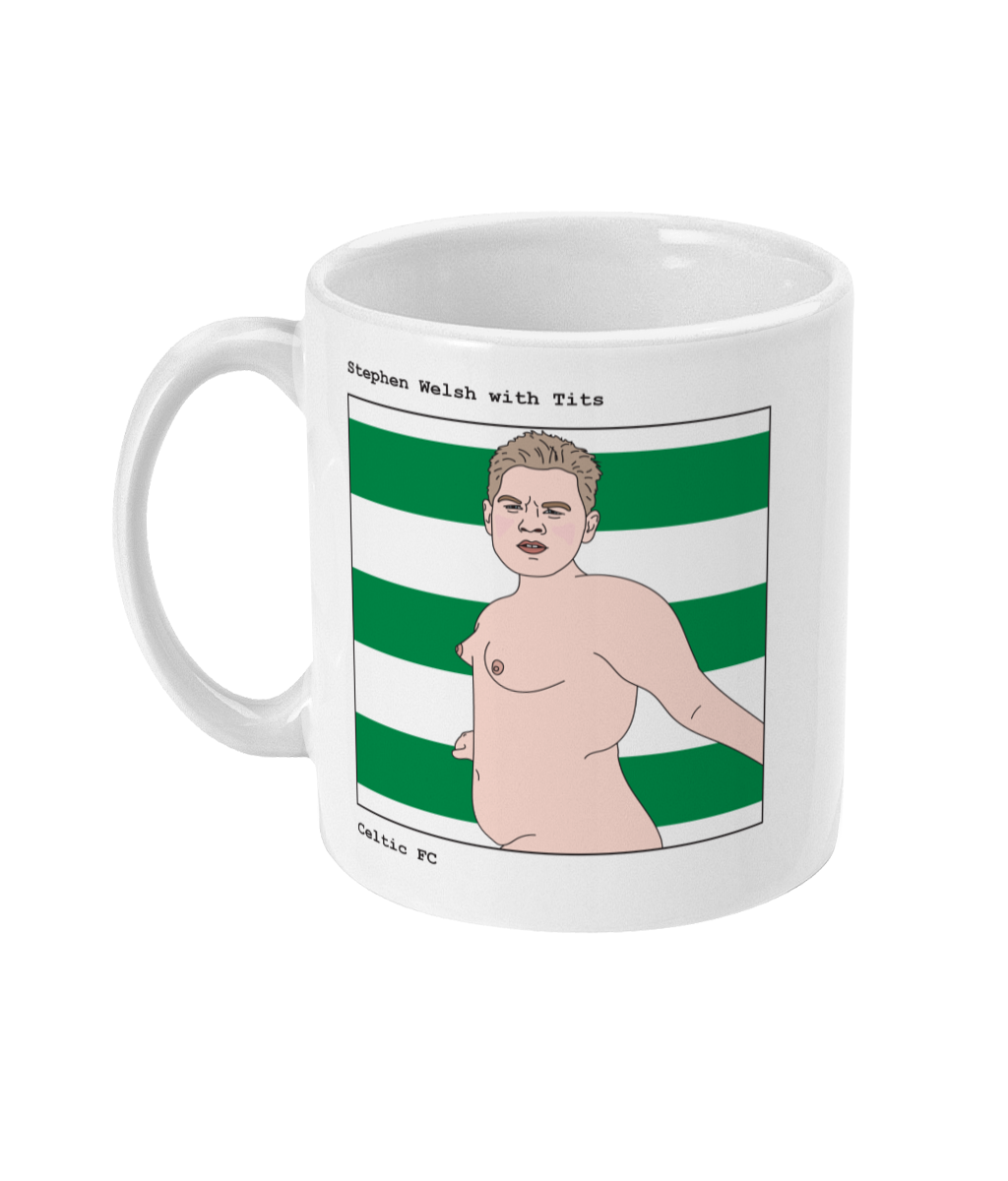 Stephen Welsh with Tits