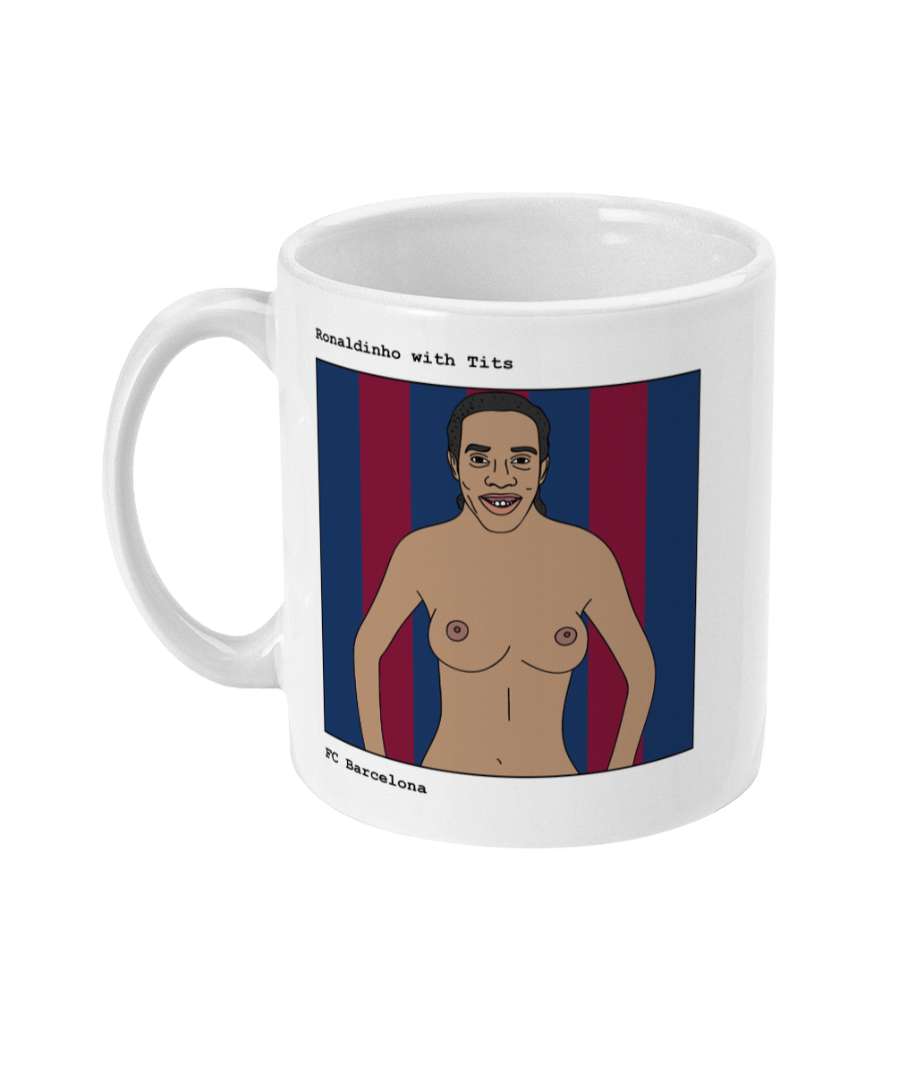 Ronaldinho with Tits - Footballers with Tits