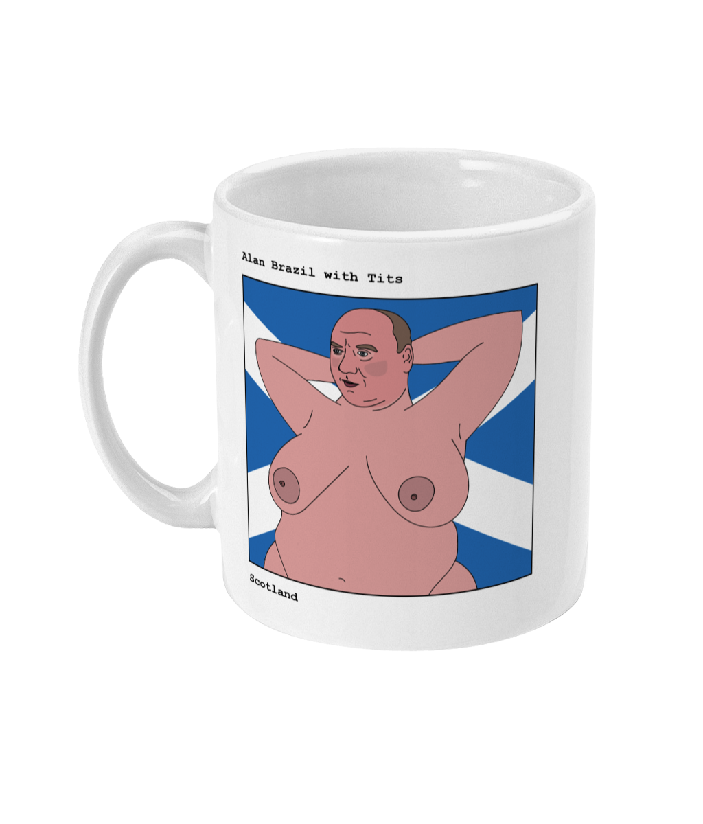 Alan Brazil with Tits - Footballers with Tits