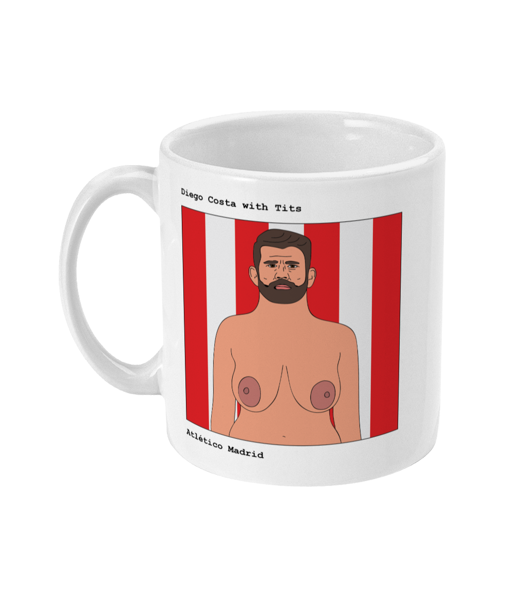 Diego Costa with Tits - Footballers with Tits