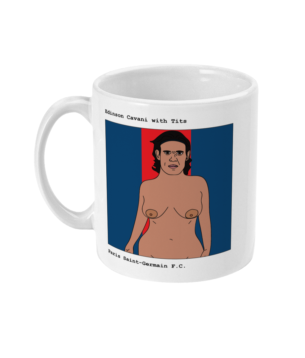 Edinson Cavani with Tits - Footballers with Tits