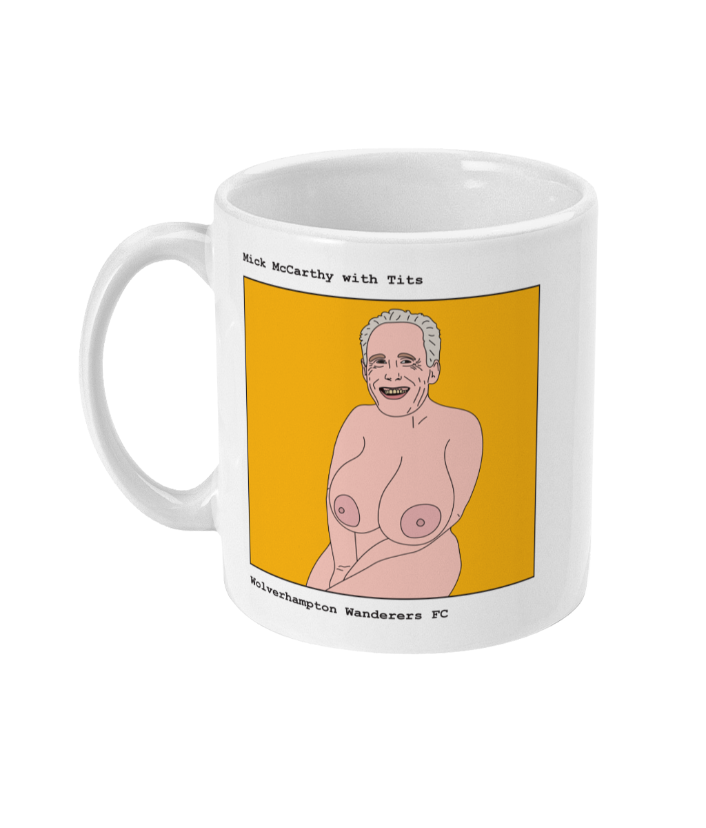 Mick McCarthy with Tits - Footballers with Tits