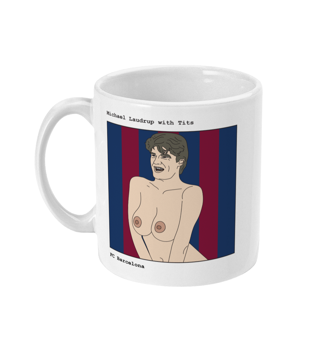 Michael Laudrup with Tits