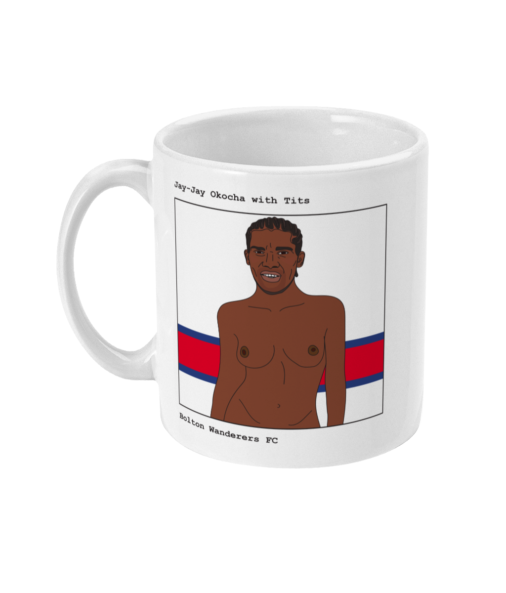 Jay-Jay Okocha with Tits