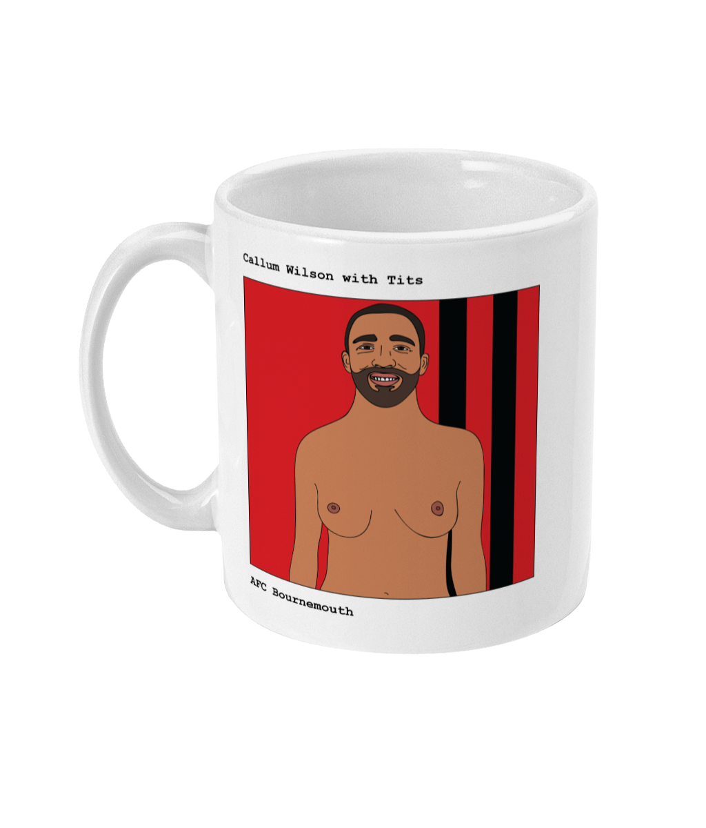 Callum Wilson with Tits - Footballers with Tits