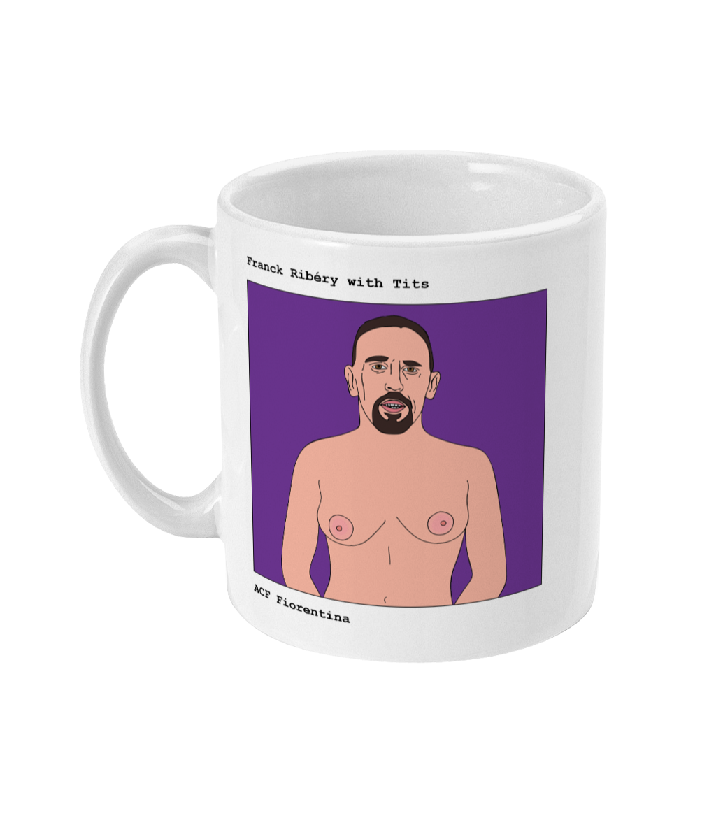 Franck Ribéry with Tits - Footballers with Tits