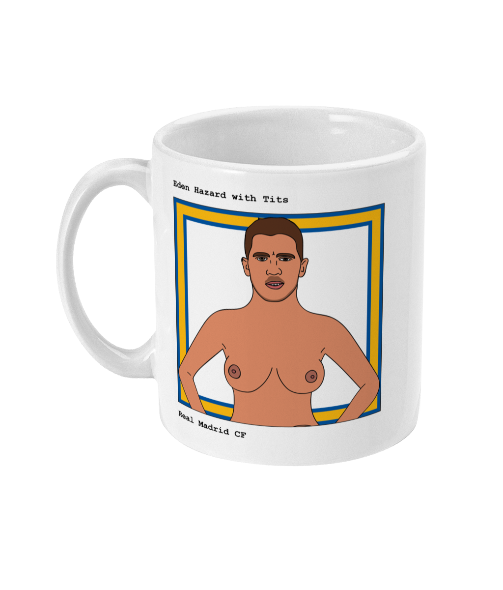 Eden Hazard with Tits - Footballers with Tits