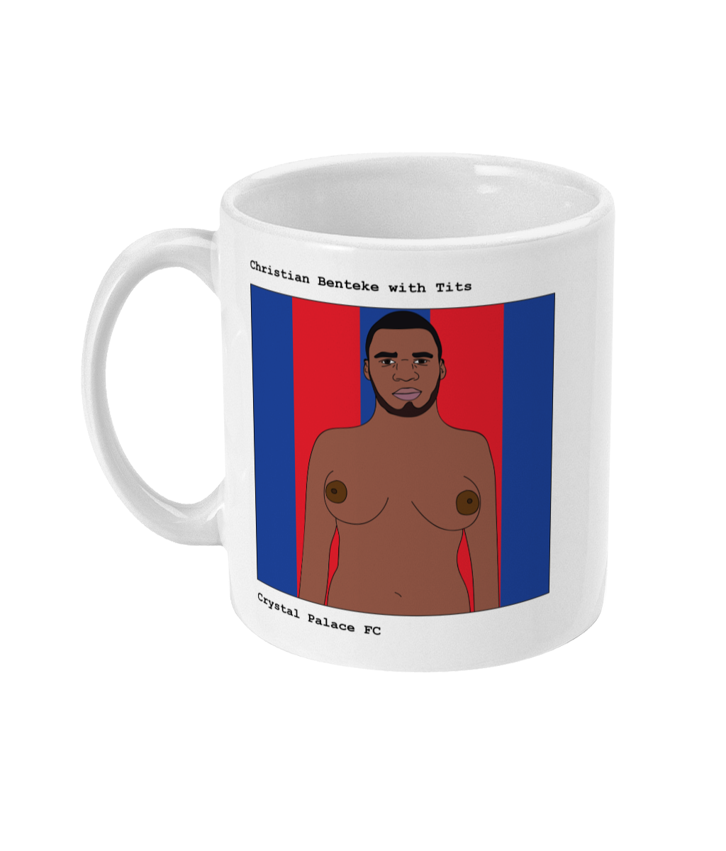 Christian Benteke and Andros Townsend with Tits - Footballers with Tits