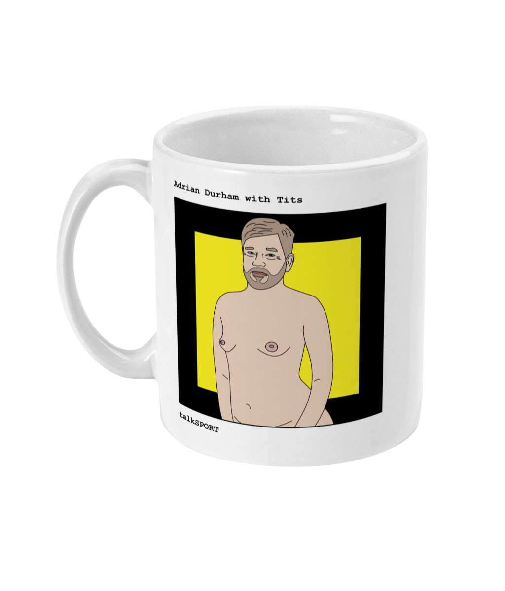 Adrian Durham with Tits - Footballers with Tits
