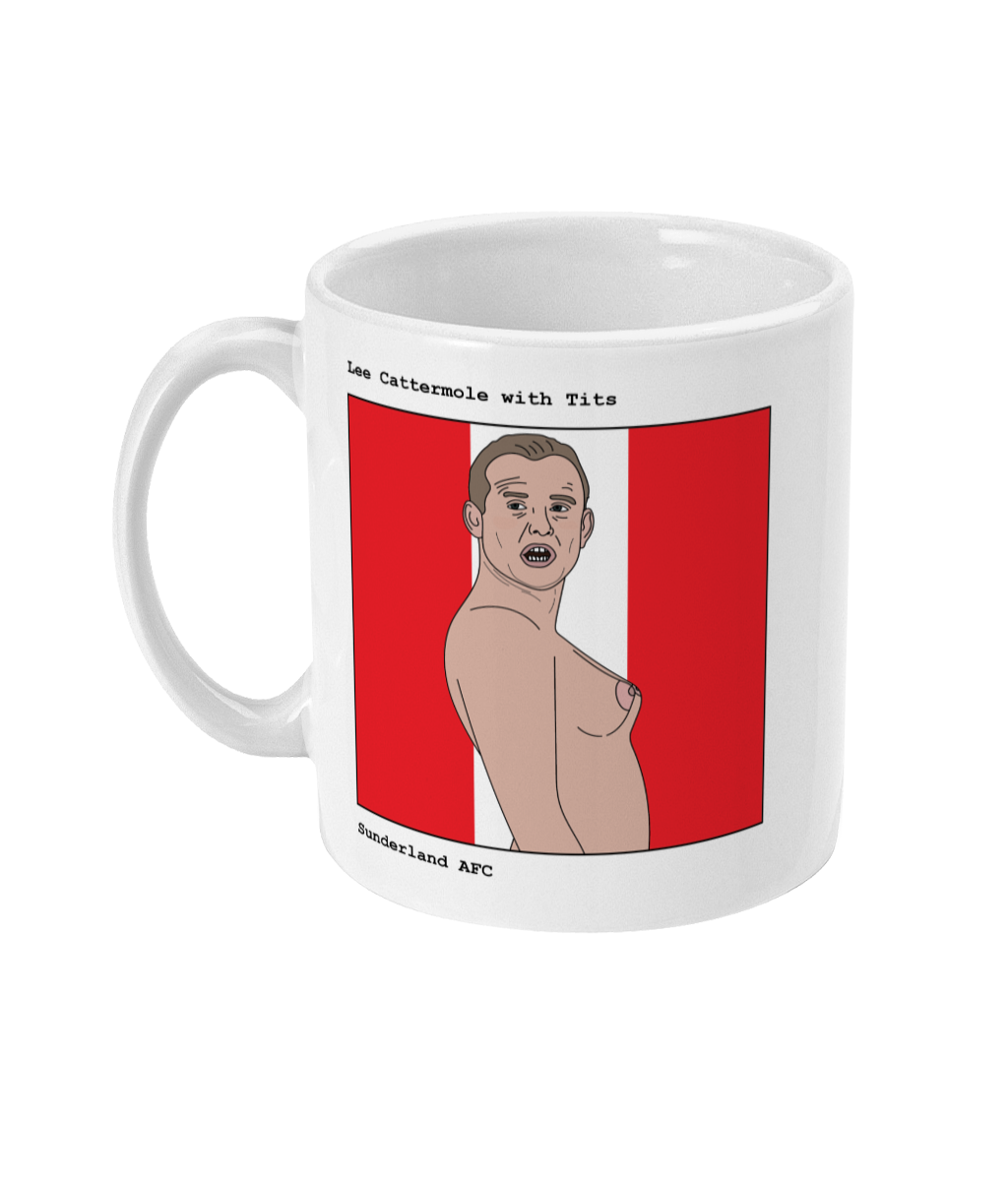 Lee Cattermole with Tits - Footballers with Tits
