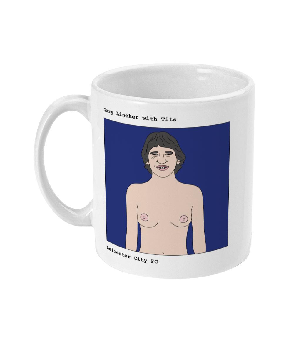 Gary Lineker with Tits - Footballers with Tits