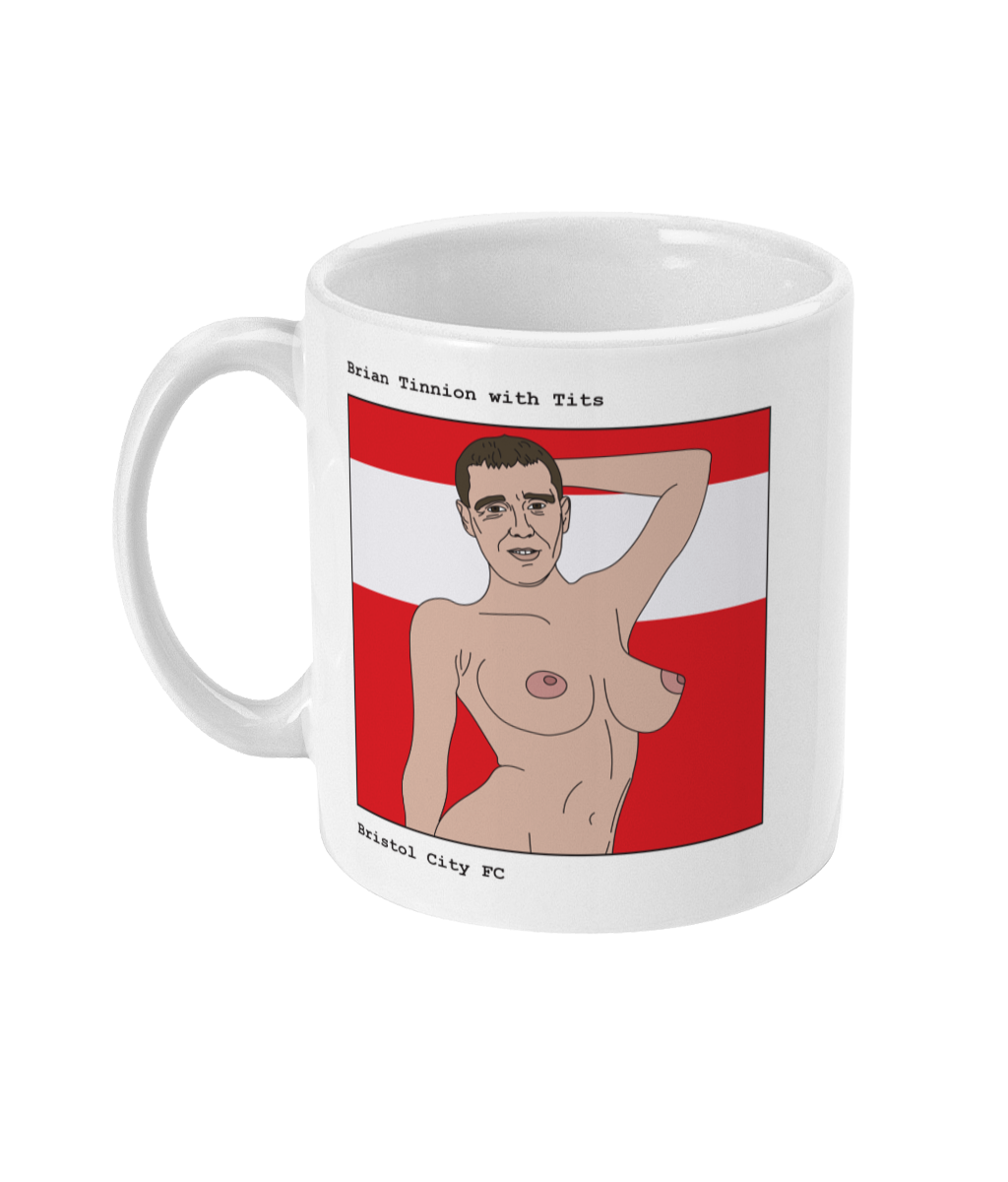 Brian Tinnion with Tits