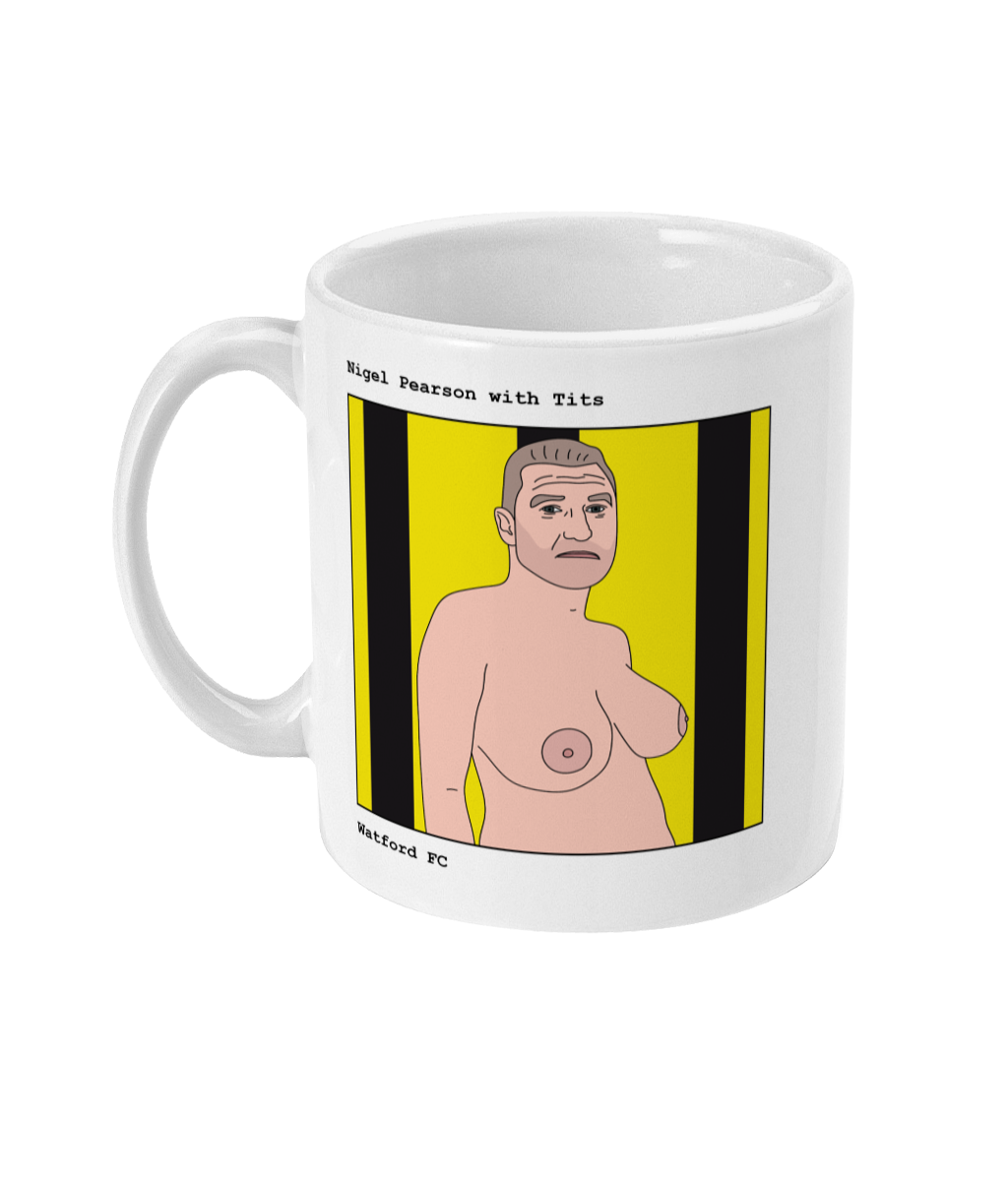 Nigel Pearson with Tits - Footballers with Tits