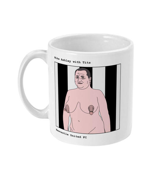 Mike Ashley with Tits - Footballers with Tits
