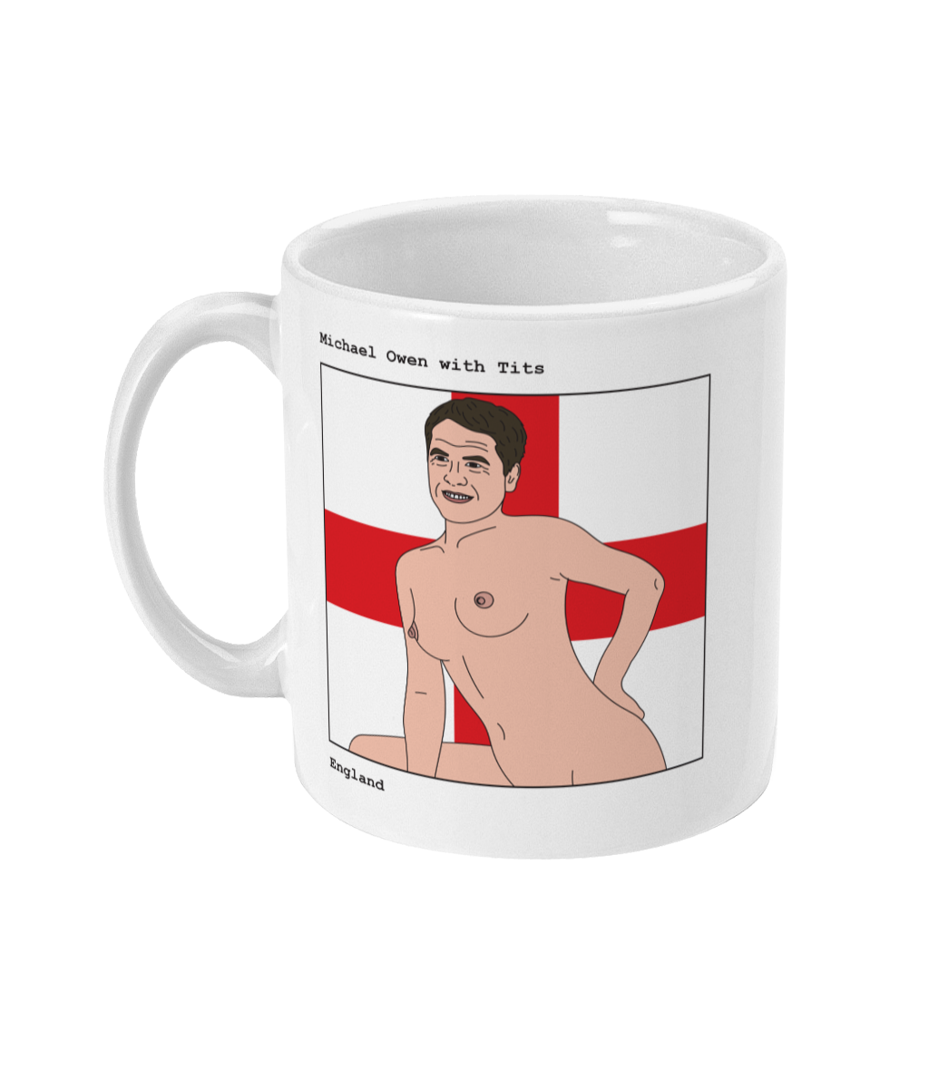 Michael Owen with Tits