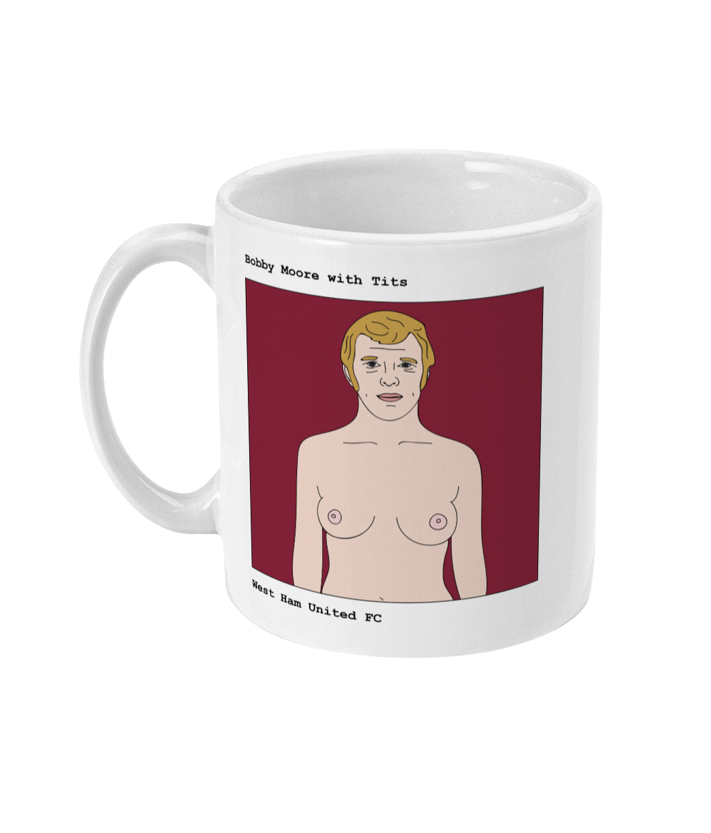 Bobby Moore with Tits - Footballers with Tits