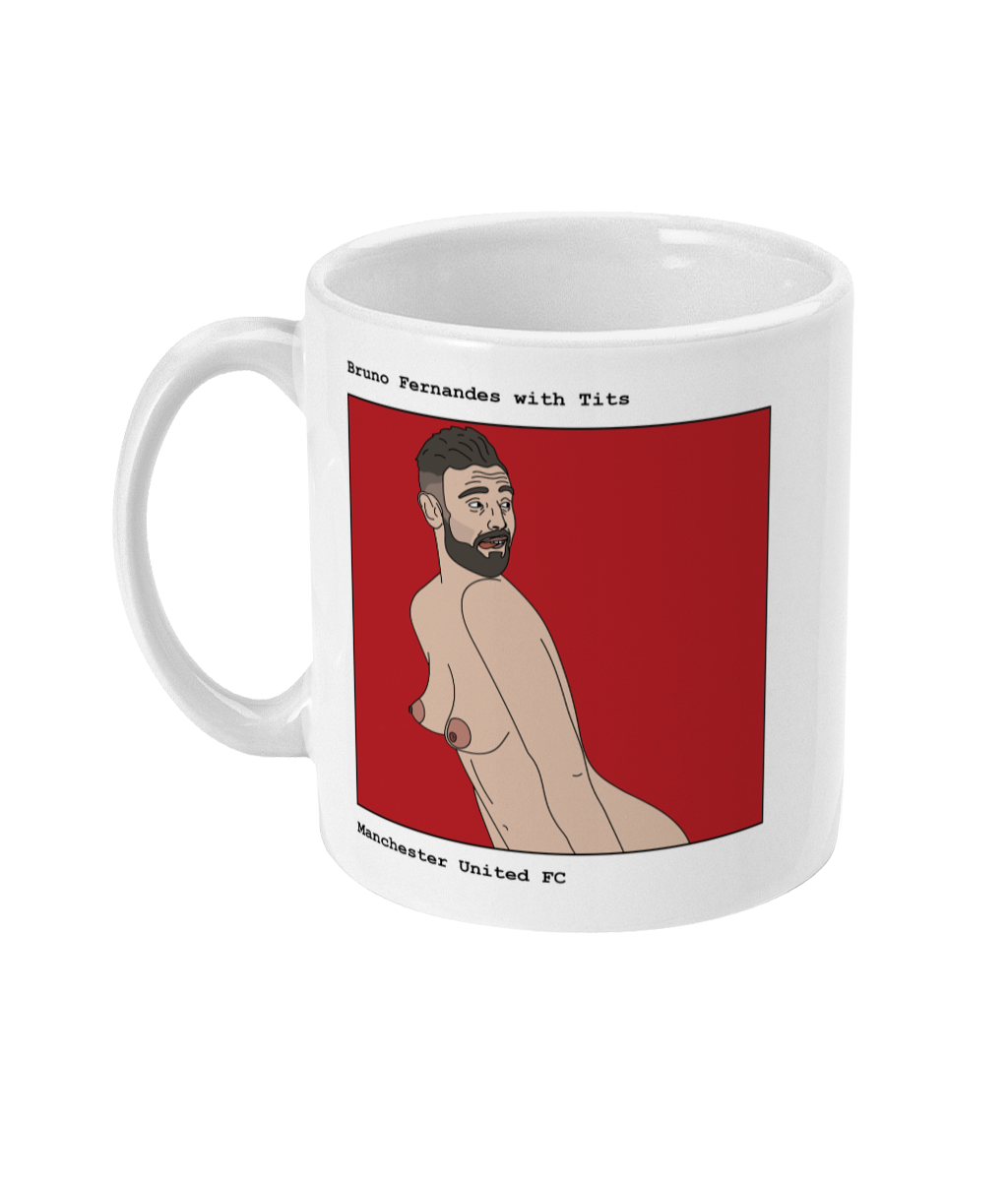 Bruno Fernandes with Tits - Footballers with Tits