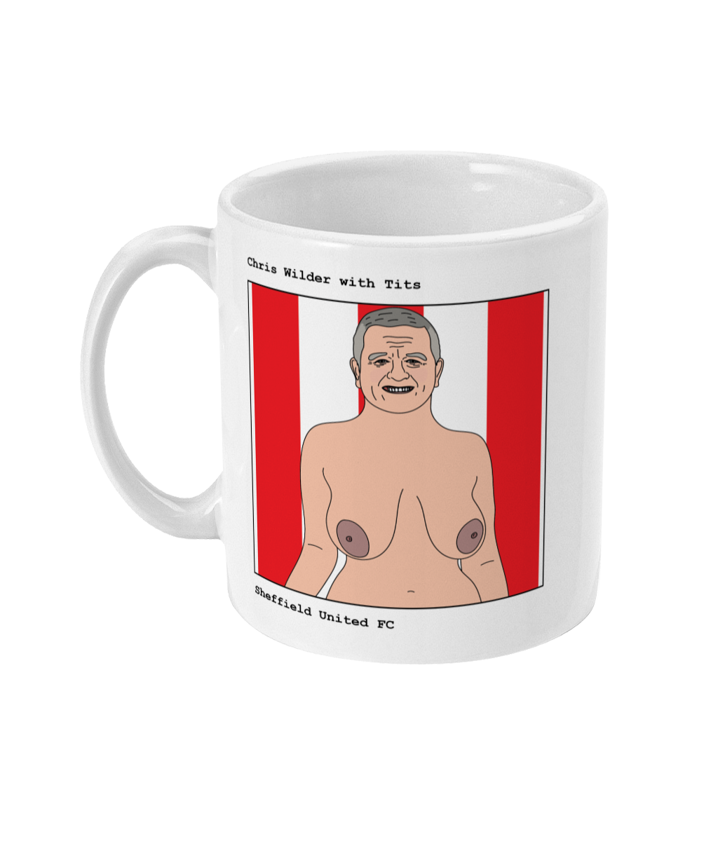 Chris Wilder with Tits - Footballers with Tits