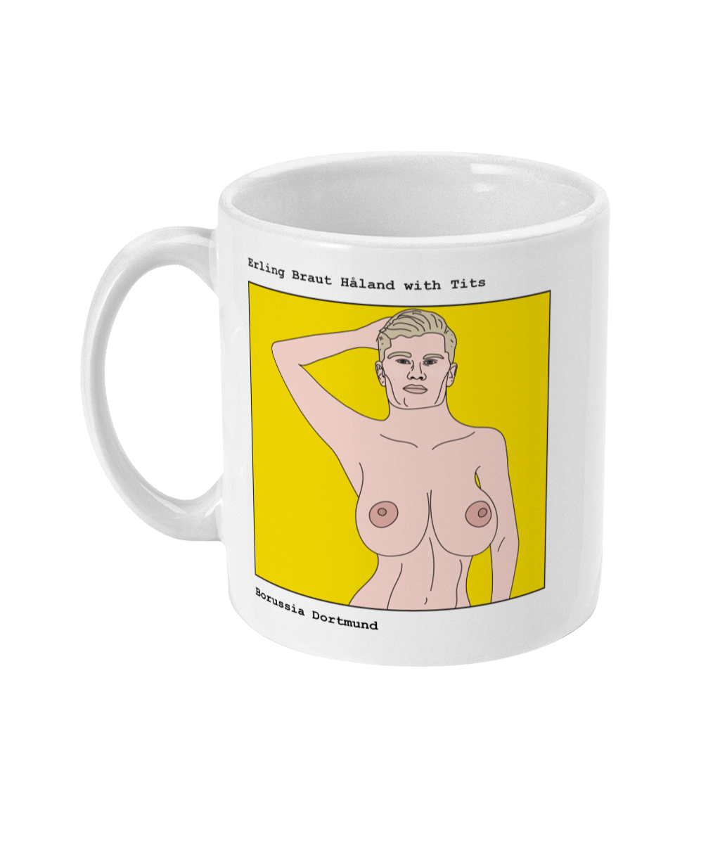 Erling Braut Håland with Tits