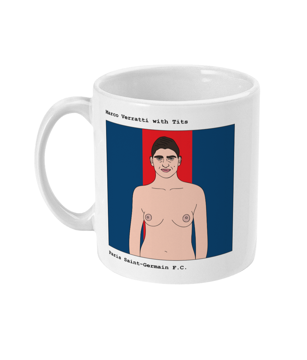Marco Verratti with Tits - Footballers with Tits