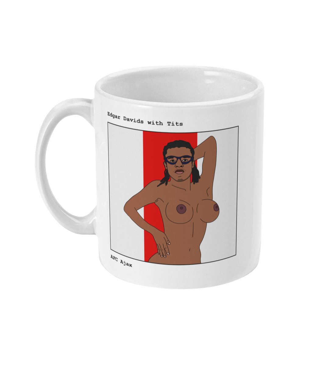 Edgar Davids with Tits