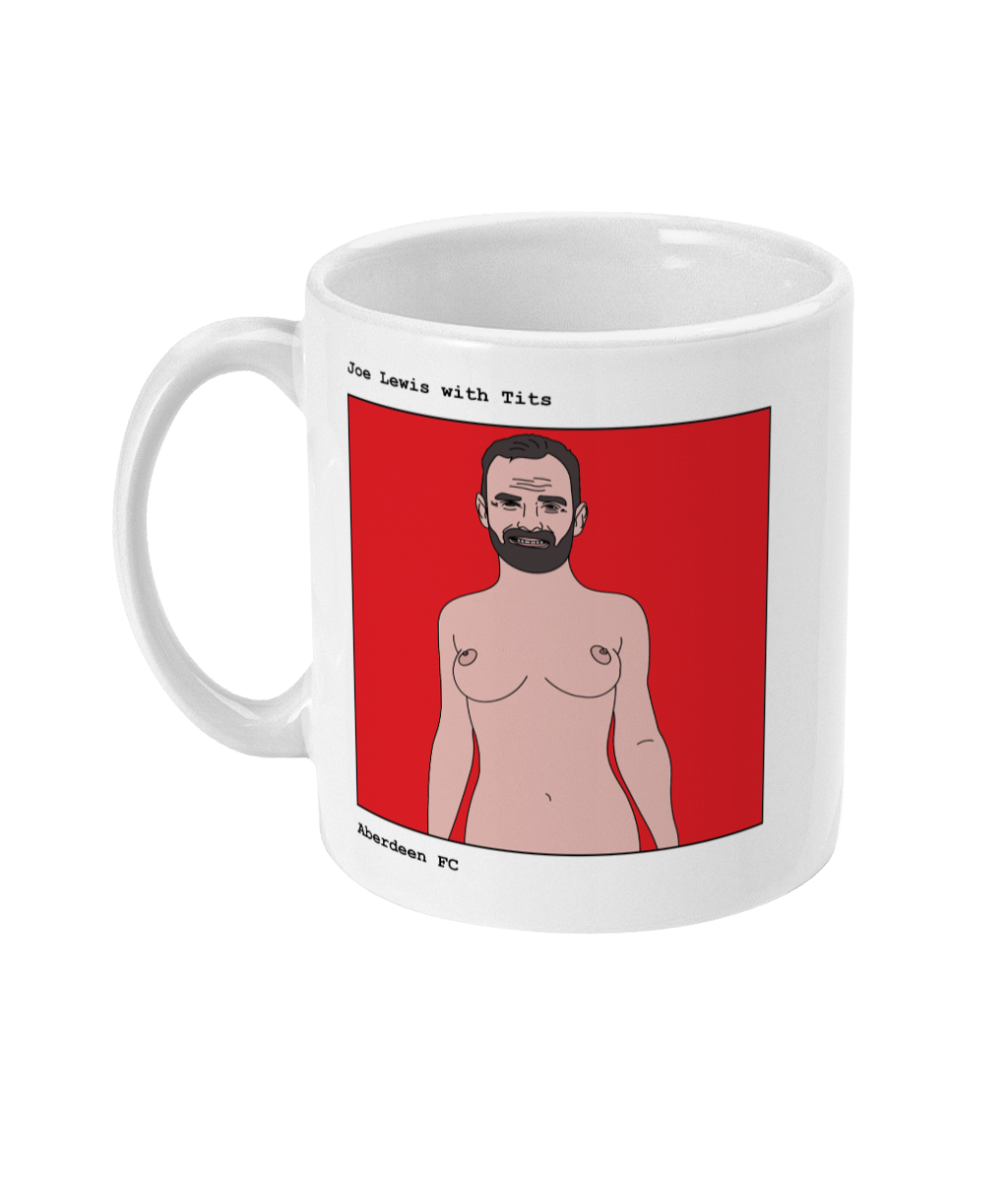 Joe Lewis with Tits - Footballers with Tits