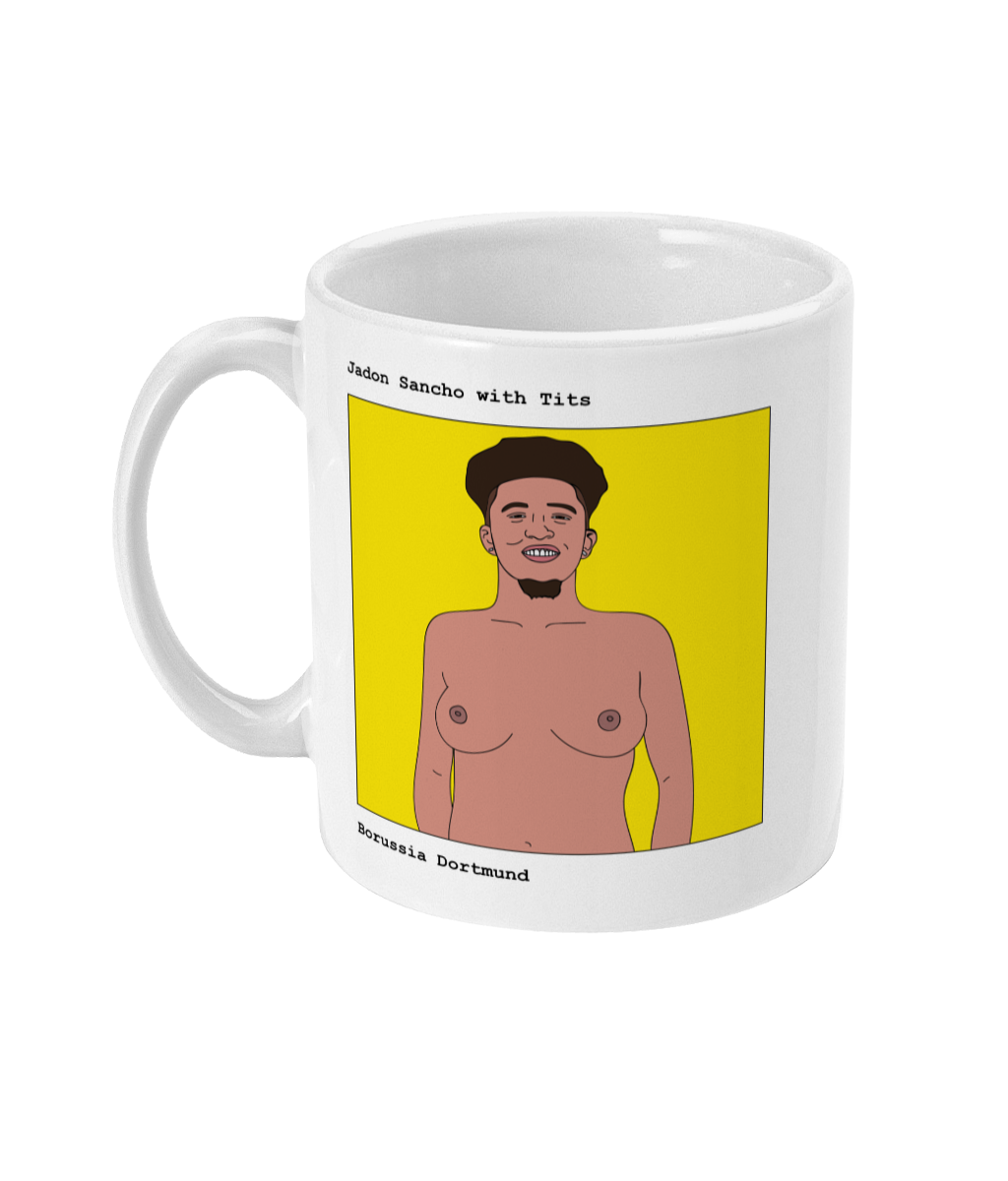 Jadon Sancho with Tits - Footballers with Tits