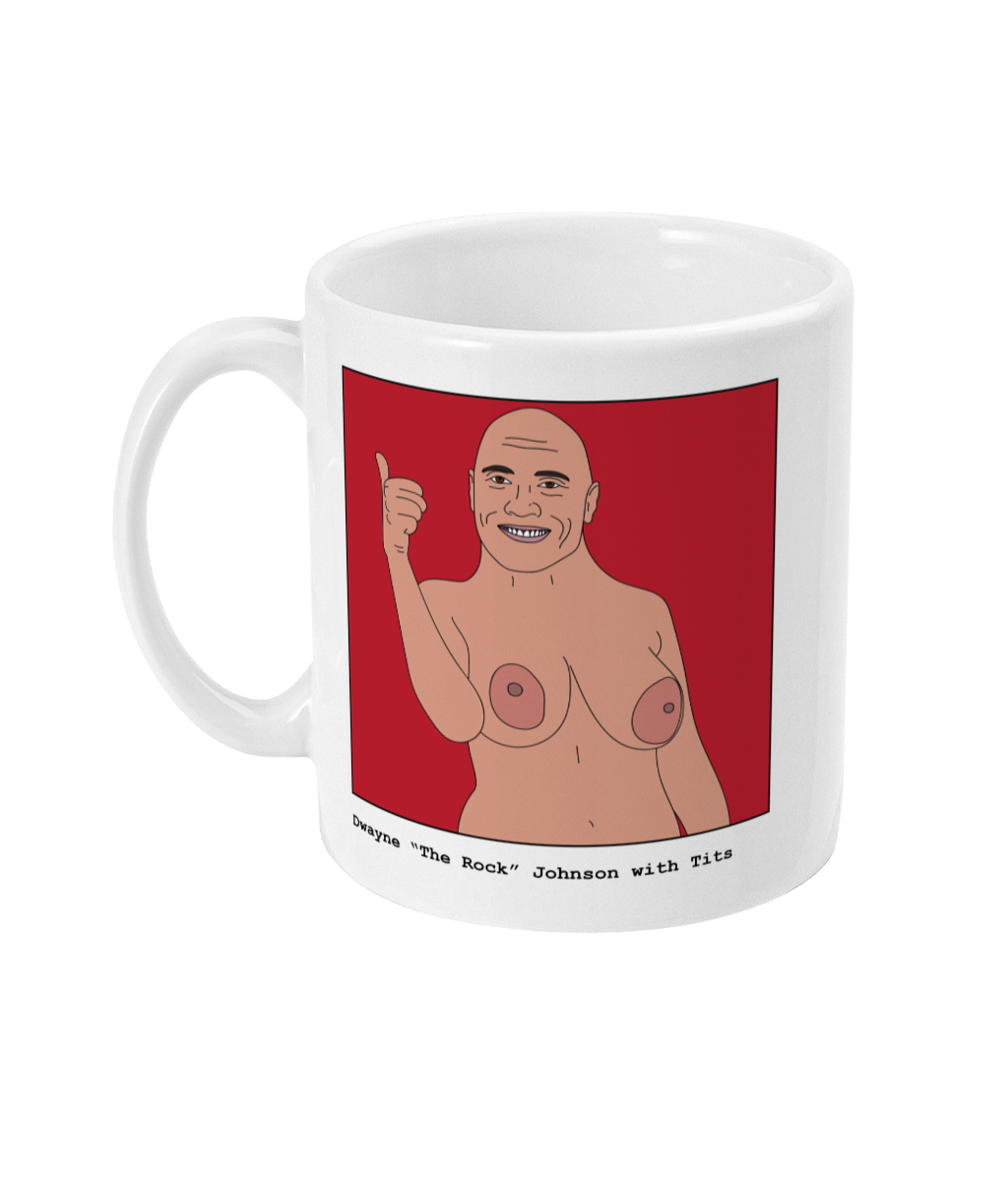 Dwayne "The Rock" Johnson with Tits