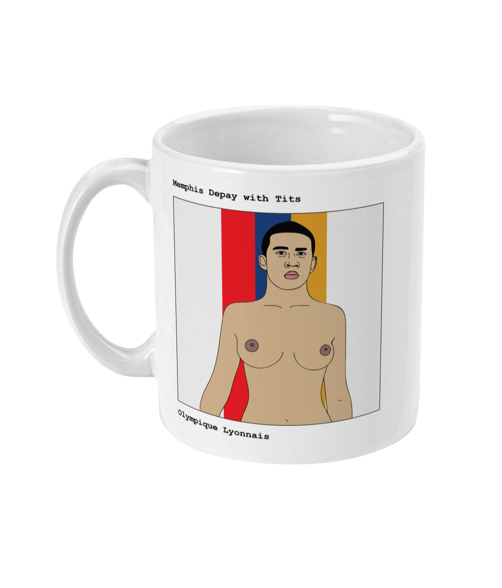 Memphis Depay with Tits - Footballers with Tits