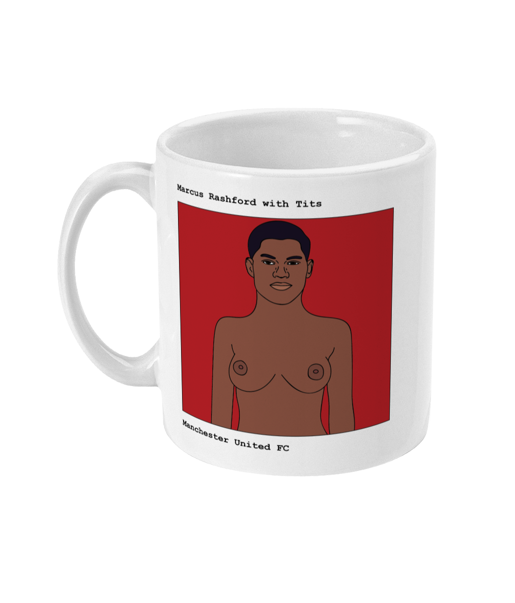 Marcus Rashford with Tits - Footballers with Tits