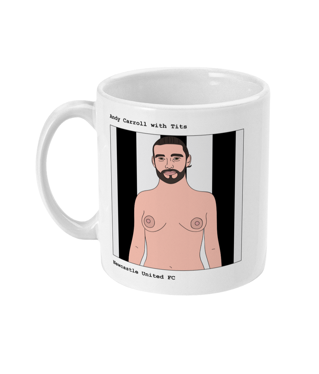 Andy Carroll with Tits - Footballers with Tits