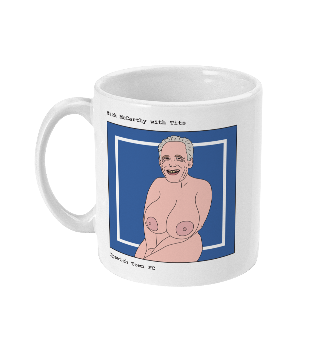 Mick McCarthy with Tits - Footballers with Tits