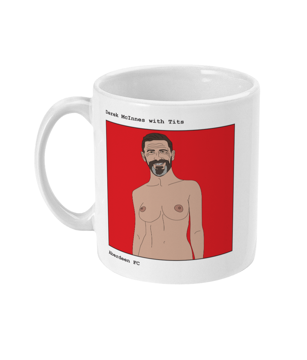 Derek McInnes with Tits