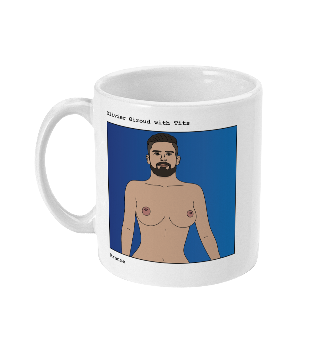 Oliver Giroud with Tits - France - Footballers with Tits